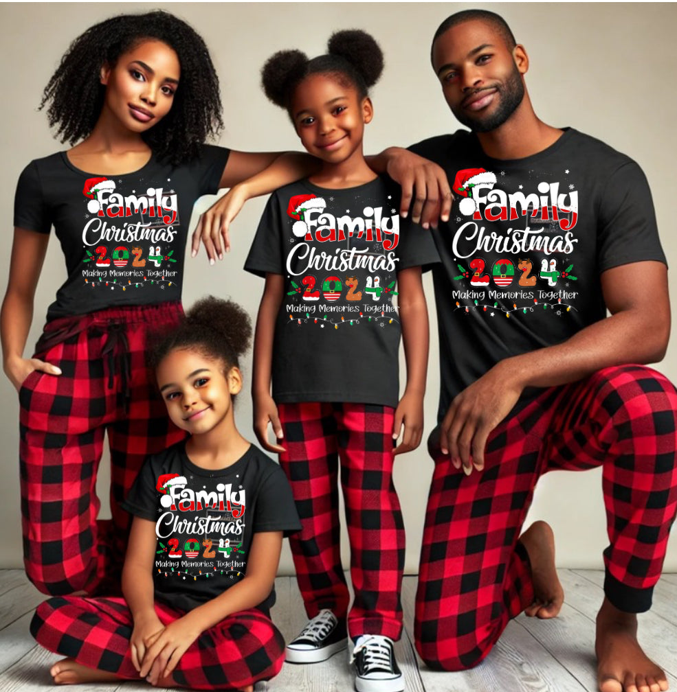 Family Holiday Tee 2024