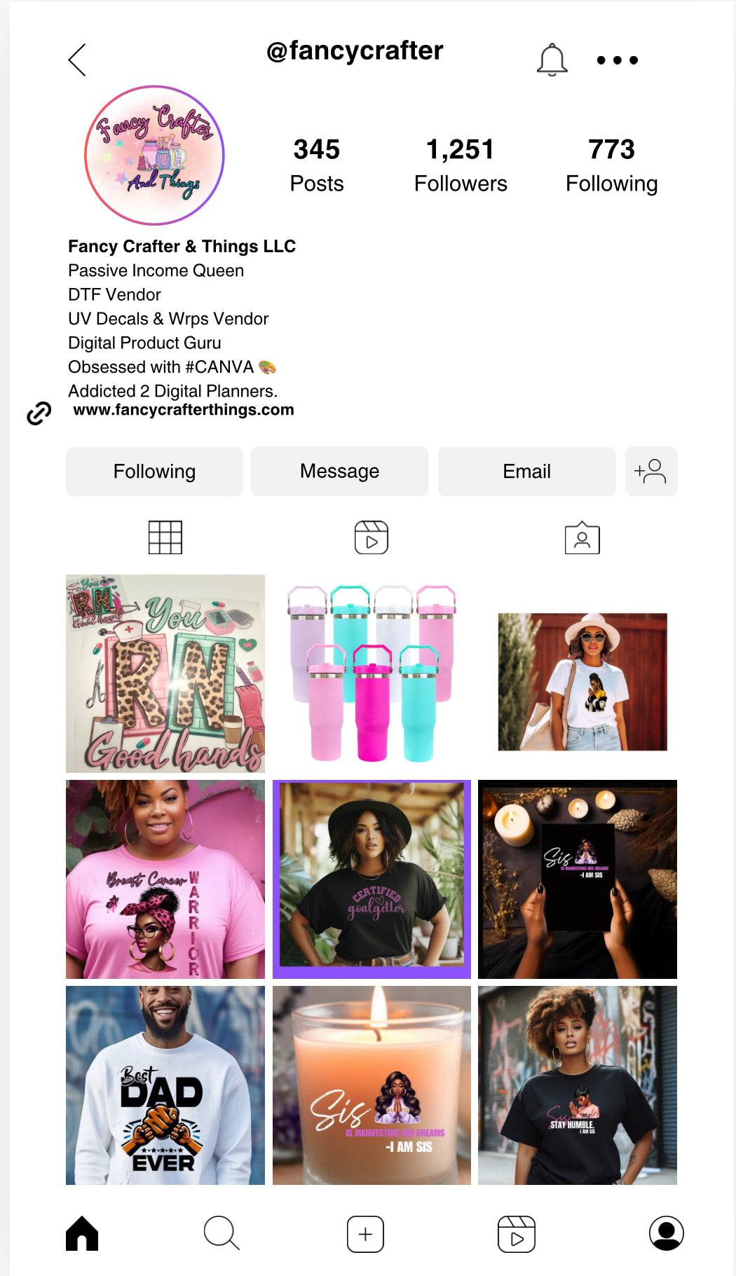 Instagram Template