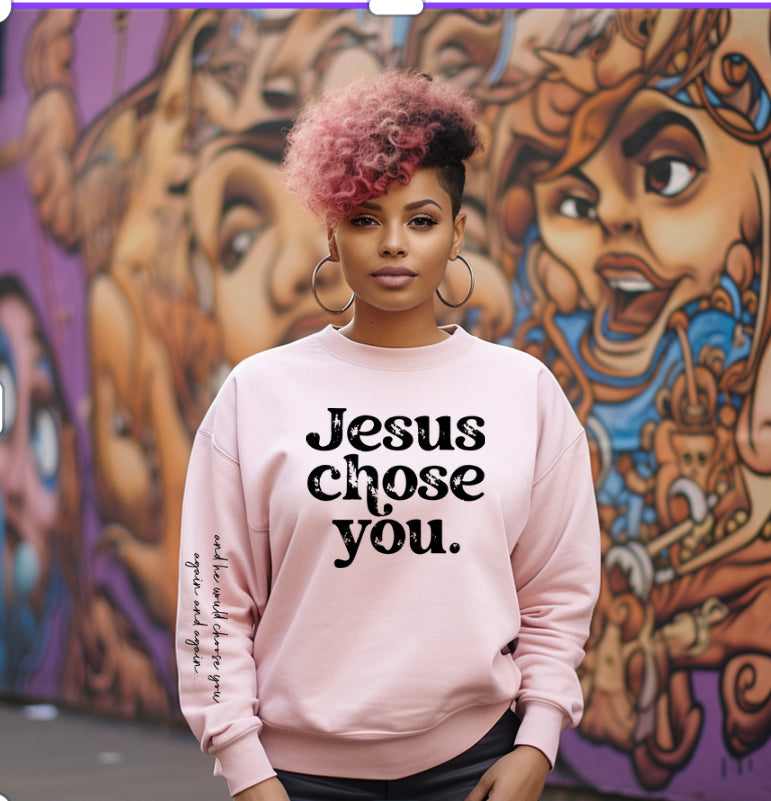 Jesus Chose You- single color DTF